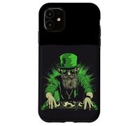 Leprechaun DJ Spinning the Shamrock Hits Outfit Case for iPhone 11