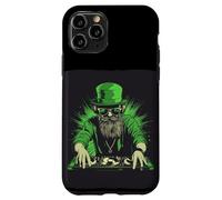 Leprechaun DJ Spinning the Shamrock Hits Outfit Case for iPhone 11 Pro