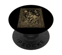 Leprechaun Lucky Guardian Tarot Card Celtic Folklore PopSockets Adhesive PopGrip