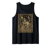 Leprechaun Lucky Guardian Tarot Card Celtic Folklore Tank Top