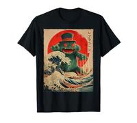 Leprechaun St Patrick's Day Irish Kaiju Monster Japanese T-Shirt