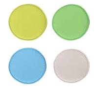 Leprera 4pcs Hiking Sitting Pad Camping Seat Cushion Portable Seats Small Round Seat Pad for Outdoor Picnic Stadium D