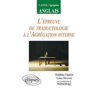 L'épreuve de traductologie à l'Agrégation interne d'anglais