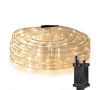 Lepro 10M 240 Led Outdoor Rope Lights, Warm White, Outdoor String Lights Plug In, Suit For Garden, Pathway, Patio, Backyard