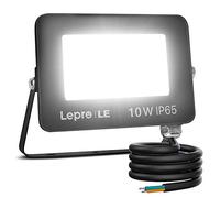 Lepro 10W LED Floodlight Outdoor, 850LM LED Security Lights