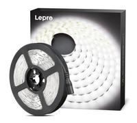 Lepro 12V Led Strip Light (No Power Plug), Cool White 6000K, 60 Leds/m, 5M 2300Lm