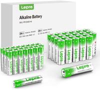 Lepro 48-Pack Aa Aaa Batteries - 1.5V Alkaline High Capacity, Long Lasting Anti-Leak For Remotes Clocks Mouse Torch