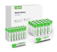 Lepro AA & AAA Batteries 48 Pack, 1.5 Volt Alkaline Batteries Long Lasting