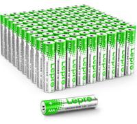 Lepro Aaa Alkaline Batteries 100-Pack - 1.5V, 1200Mah, Anti-Leak, Long-Lasting For Remotes, Clocks, Mouse, Torch