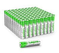 Lepro AAA Alkaline Batteries 100 Pack, 1200mAh Triple A Battery