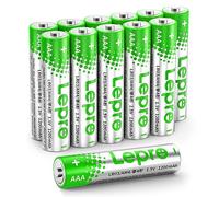 Lepro AAA Alkaline Batteries 12 Pack, 1200mAh Triple A Battery Long Lasting