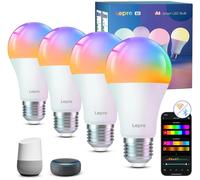 Lepro AI Smart B2 LED Light Bulb - E27, Pack of 4