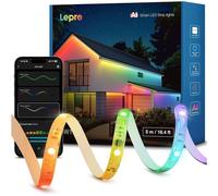 LEPRO AI Smart Outdoor SW1 Rainbow Strip Light - RGB, 5 m