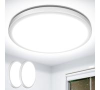 Lepro Bathroom Ceiling Light, 24W 2400lm Daylight White, Ø29.3cm, 2 Packs