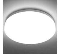 Lepro Bathroom Light, 15W 1500Lm Ceiling Lights, Waterproof Ip54, Flush Ceiling Light For Kitchen, Bedroom, Utility Room, 22Cm
