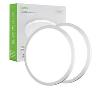 Lepro Bathroom Light, 18W, 1800lm 5000K, IP44 Waterproof, Ø22cm, 2 Pack