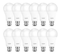 Lepro Bayonet Light Bulb, 13W=100W 1520lm LED Bulbs Cool White 6500K, 12pcs