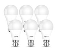 Lepro Bayonet Light Bulb, 8.5W=60W, 806LM Cool White 6500K, Pack of 6