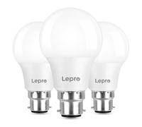 Lepro Bayonet Light Bulb, 8.5W=60W, 806lm, Warm White 2700K, Pack of 3