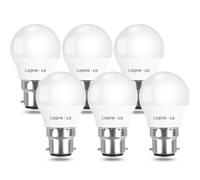 Lepro Bayonet Light Bulbs, 40W Equivalent, Warm White 2700K, 4.9W 470Lm B22 Led Bulb, Non-Dimmable, Pack Of 6