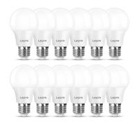 Lepro E27 LED Bulbs, 8.5W, 60W Equivalent, 806lm 2700K Warm White, 12pcs