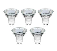 Lepro Gu10 Led Bulbs Cool White 5000K, 50W Equivalent, 4W 325Lm Energy Saving, Non-Dimmable, Pack Of 5