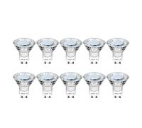 Lepro GU10 LED Bulbs, Cool White 5000K Spotlight, 50W Equivalent, 4W 325lm Energy Saving GU10 LED Light Bulbs, 100° Wide Beam, Non-dimmable, Pack of 10