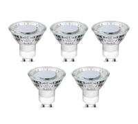Lepro GU10 LED Bulbs, Cool White 5000K Spotlight, 50W Equivalent,Pack of 5