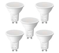 Lepro GU10 LED Bulbs, Cool White 6500K, 4.5W, 50W Equivalent, Pack of 5