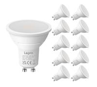 Lepro GU10 LED Bulbs, Neutral White 4000K, 4.5W, 50W Equivalent, Pack of 10