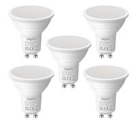 Lepro GU10 LED Bulbs, Neutral White 4000K, 4.5W, 50W Equivalent, Pack of 5