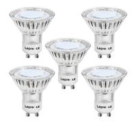 Lepro Gu10 Led Bulbs, Warm White 2700K, 35W Equivalent, 3W Energy Saving Gu10 Bulbs, 250Lm, Non Dimmable, Pack Of 5