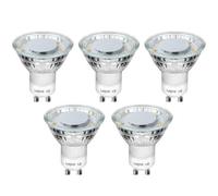 Lepro Gu10 Led Bulbs Warm White 2700K, 4W 325Lm, 50W Equivalent, Energy Saving, Non-Dimmable, Pack Of 5