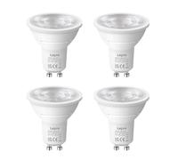 Lepro GU10 LED Spotlight Bulb, 630LM, 6W (80W Equivalent), Natural White 4000K, 38° Beam Angle, Energy Saving Light Bulbs, Non-Dimmable, 4 Packs