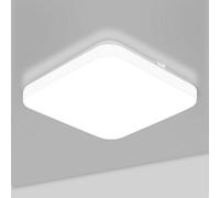 Lepro Led Ceiling Lights 24W, 2400Lm Waterproof Bathroom Light, Daylight White 5000K, Office, Living Room, Bedroom, Kitchen, 23Cm