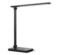 Lepro Led Desk Lamp Black, 5 Colour Modes X 5 Brightness Levels, 750Lm, Dimmable, Eye Caring, Power Adaptor Included