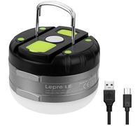 Lepro Rechargeable Camping Light, 310 Lumen, Tent Lights For Camping Hanging, Dimmable 5 Modes, Magnetic Camp Lantern For Tents