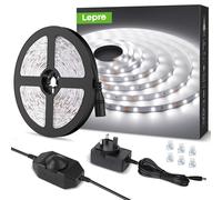 Lepro LED Strip Light White 5M 300 LEDs, 1650lm Dimmable