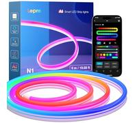 Lepro N1 AI Smart Neon Rope Light 6M RGB+IC, Spotless, IP65 Neon Lightstrip
