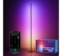 Lepro OE1 AI Floor Lamps, Smart Corner Floor Lamp Alexa Google Compatible, Color Changing Led Standing Lamp, Music Sync, DIY Modes, 1000LM, Modern Stand Light for Living Room, Bedroom, 2.4G WiFi Only