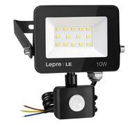 Lepro Security Lights Outdoor Motion Sensor, Security Light, 10W 850 Lumen, Waterproof, Ultra Thin Flood Light, Pir Lights Outdoor