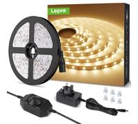 Lepro Warm White LED Strip Light 5M 300 LEDs, 1650lm