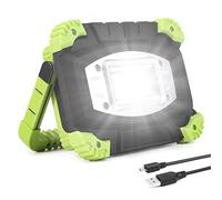 Lepro Work Lights Portable Rechargeable, 2000lm Camping Light Rechargeable, 5 Modes Emergency Lights for Power Cuts, 5200mAh Power Bank, Rechargeable Work Light for Power Outages, Camping Tent