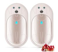 Lepwings Rechargeable Hand Warmers 2 Pack, 6000mAh Battery Long Lasting, 3 Levels Heating Electric Pocket Handwarmer, Winter Gift for Me, Women, Hand Heater for Golf Hunting Hiking Outdoor Indoor