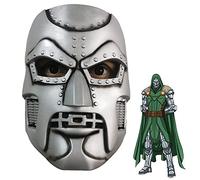 LePyCos Dr Doom Latex Mask Victor Von Doom Helmet Cosplay Halloween Costume Carnival Party Props