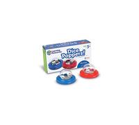 LER3766 Poppers (Set of 2) The Fun, Easy Way to Roll Dice for Games & Maths Learning, Ages 3+, Mehrfarbig/Meereswellen (Ocean Tides)
