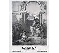 Leray Premiere Georges Bizet's Carmen Advert Unframed Wall Art Print Poster Home Decor Premium