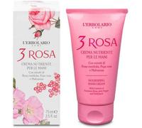 LErbolario 3 Rosa Nourishing Hand Cream For Unisex 2.5 oz Cream