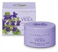 LErbolario Perfumed Body Cream, Accordo Viola, 200 ml - Body Lotion - With Extracts of Violet - Floral Powdery Scent - Moisturizing - Cruelty-Free