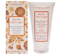 LErbolario Berries Flowers Wood Smoothing Hand Cream for Unisex 2.5 oz Cream